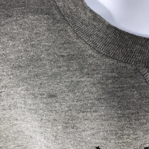 VTG MARTIN LUTHER KING JR SWEATSHIRT ADULT XL DOUBLE SIDED GRAY DISCOLORED - Picture 12 of 15